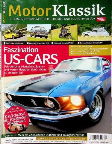 Deckblatt Motor Klassik (09/2011)